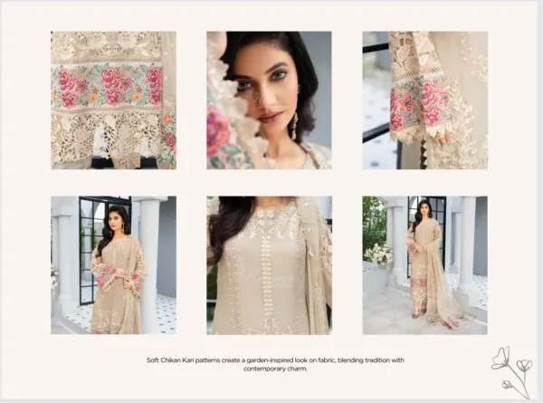 Fancy Suit With Chikankari Work - Image 6