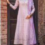 "Lilac Luxe Embroidered Ensemble"
