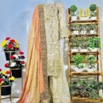 Embroidered Luxe Chiffon Suit