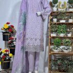 Graceful Embroidered Suit