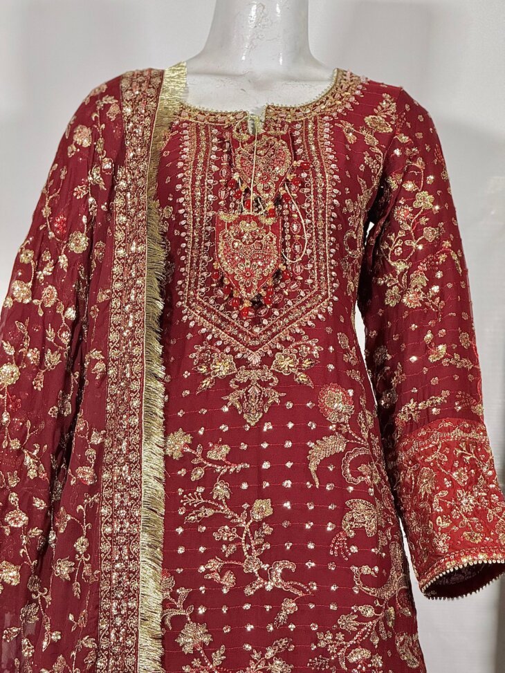 Fancy Embellished 3PC Suit - Image 2