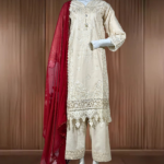 Embroidered 3-Piece Casual Suit