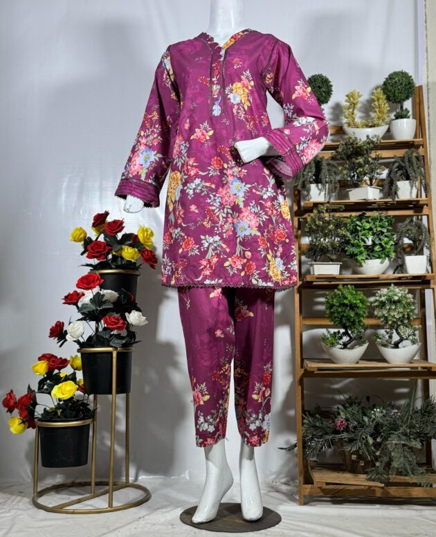 Floral Charm 2-Piece Suit