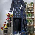 Midnight Bloom 3-Piece Suit