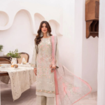 Sage Green & Pink Paisley Suit